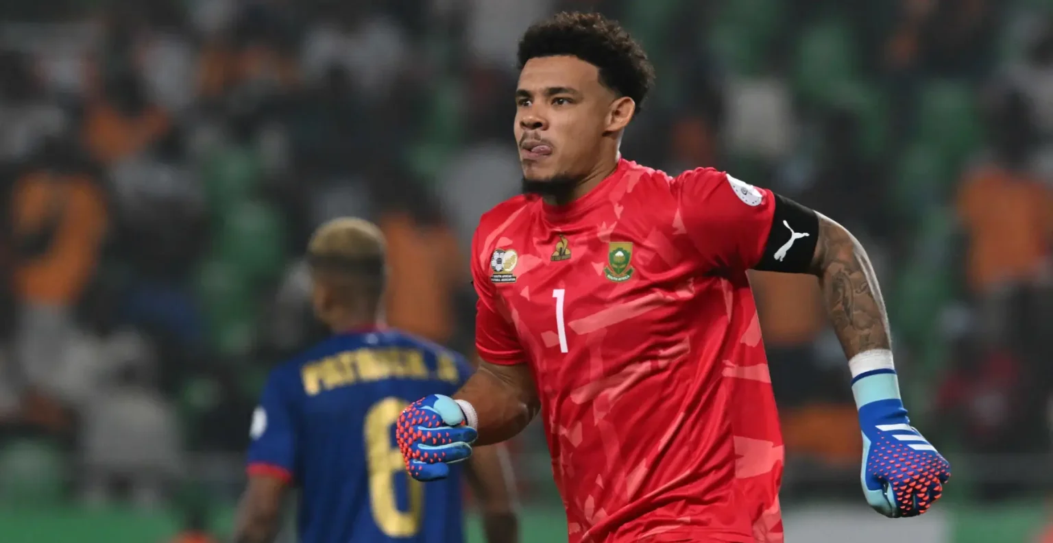 CAN 2024 : Ronwen Williams, le gardien qui a défié l’histoire Ronwen Williams gardien sud africain