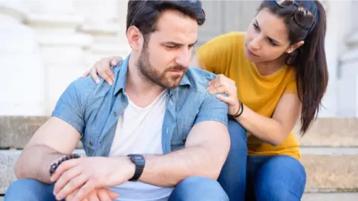 Essayer de parler avec la personne quon a blessee