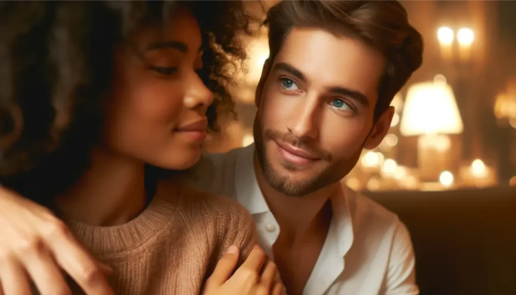 Son regard est plein de douceur quand il te fixe