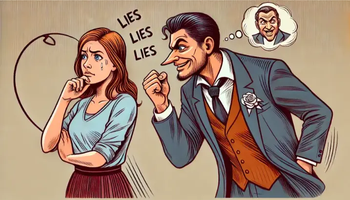 homme manipulateur et narcissique