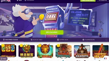 Machines à Sous de Madnix