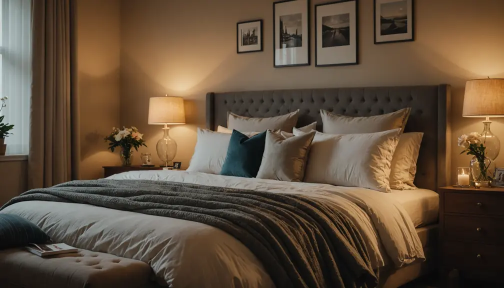 Un espace intime créer une chambre d'amour pour des moments uniques