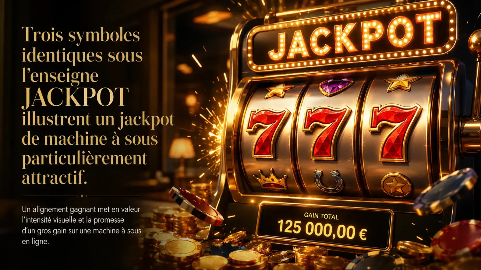 Machines à sous jackpot, probabilités et science des grands nombres Machines à sous jackpot, probabilités et science des grands nombres